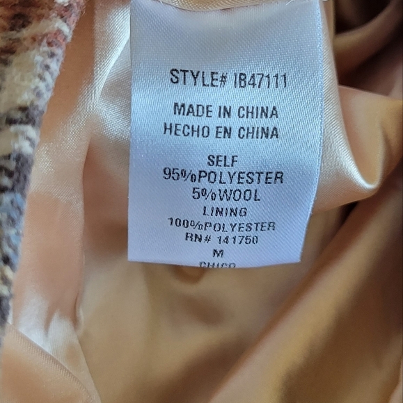 Orange Creek Plaid Fall Mini Skirt Size: Medium - Picture 5 of 7